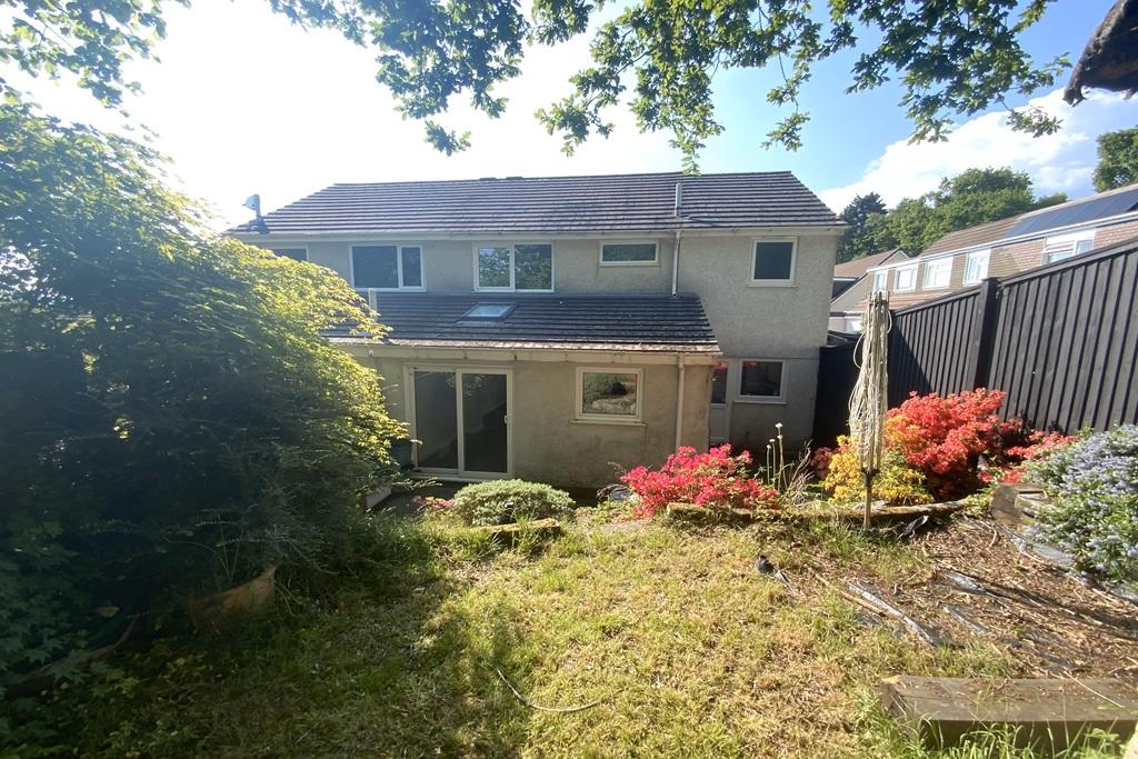 Back of property