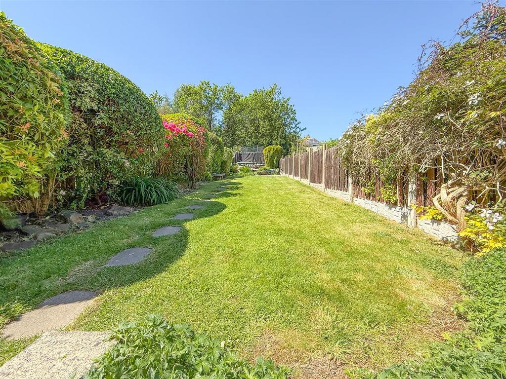 Rear garden