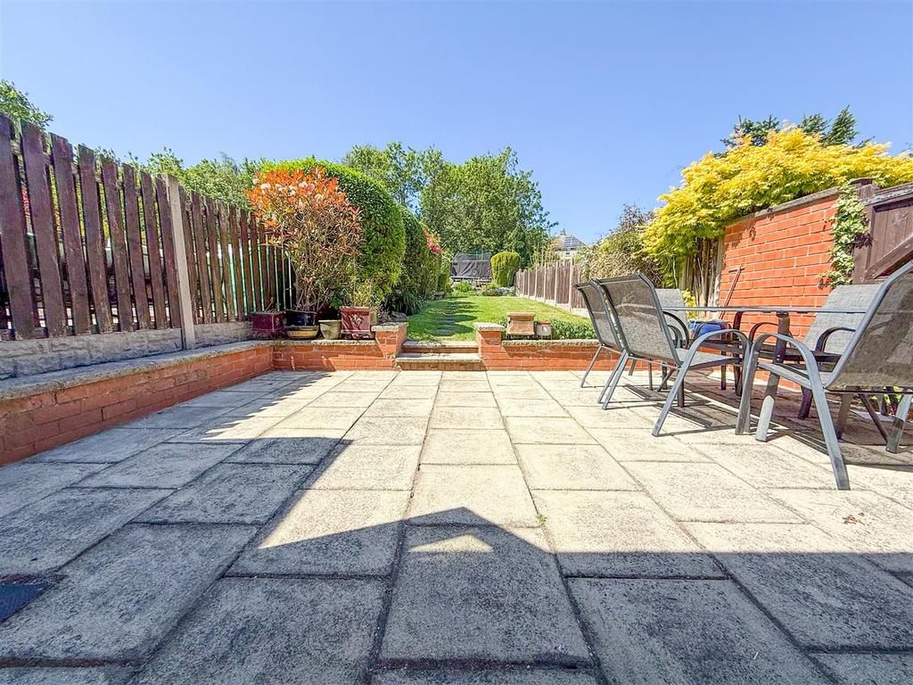 Rear garden