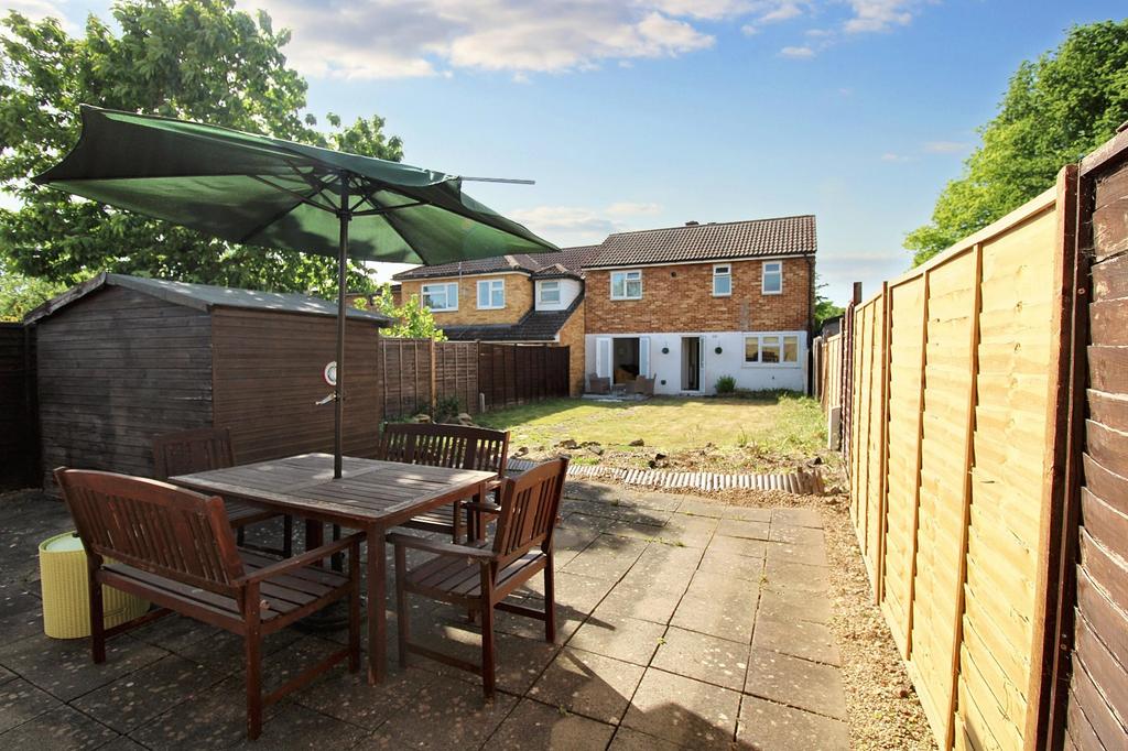 Rear of property