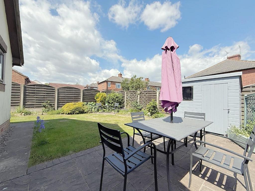 Rear garden