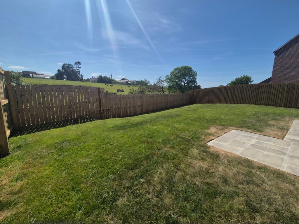 Rear garden