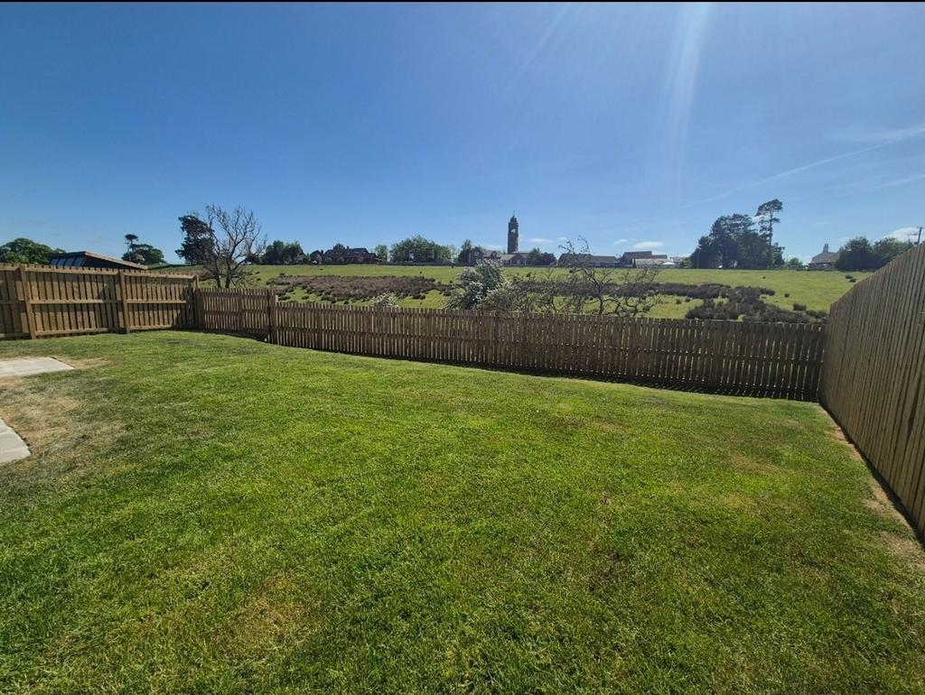 Rear garden