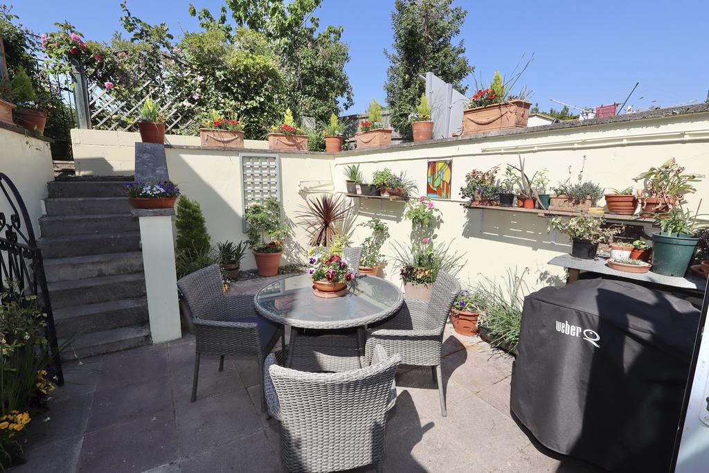 Walled garden area