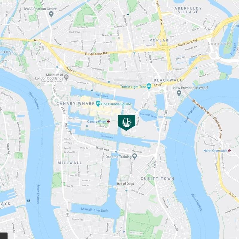 Map - One Park Drive