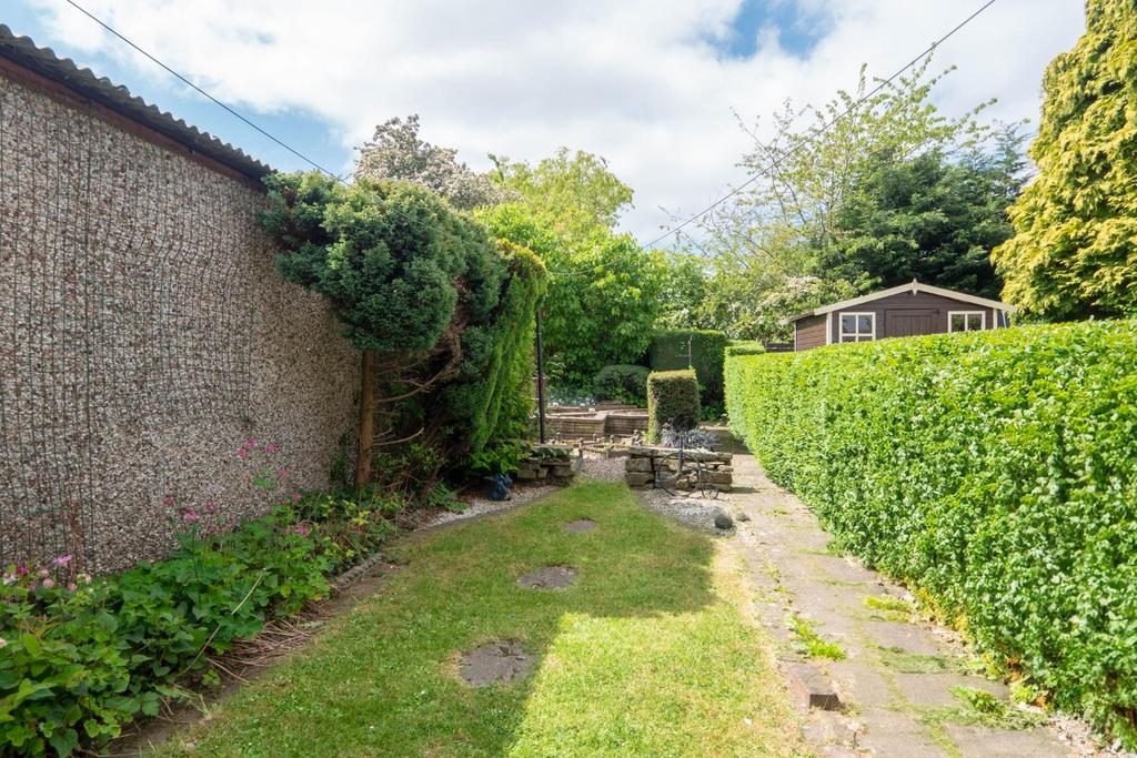 Rear garden