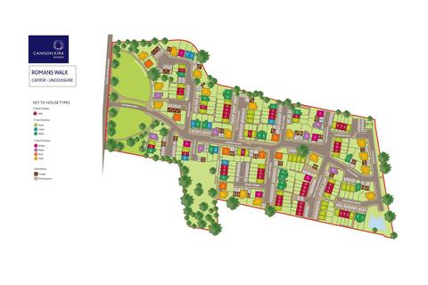4 bedroom detached house for sale, Plot 97 the Maple, Romans Walk, Caistor, Market Rasen, Lincolnshire, LN7