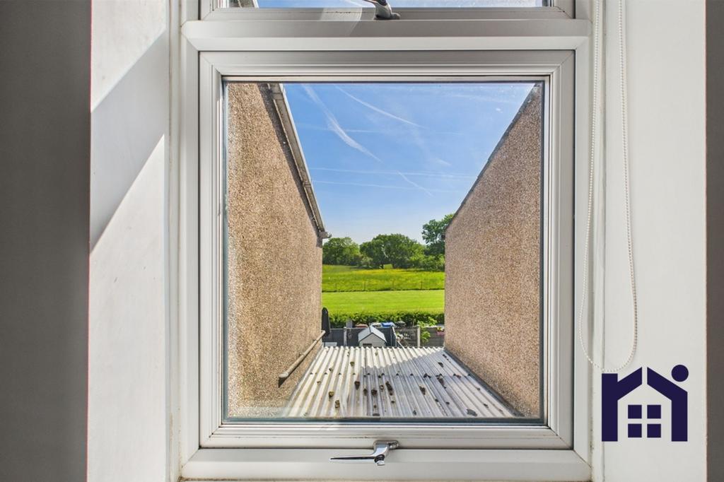 View from bedroom two