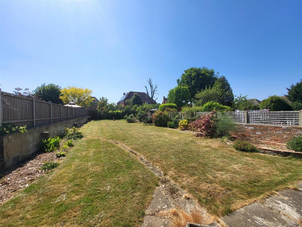 Rear garden