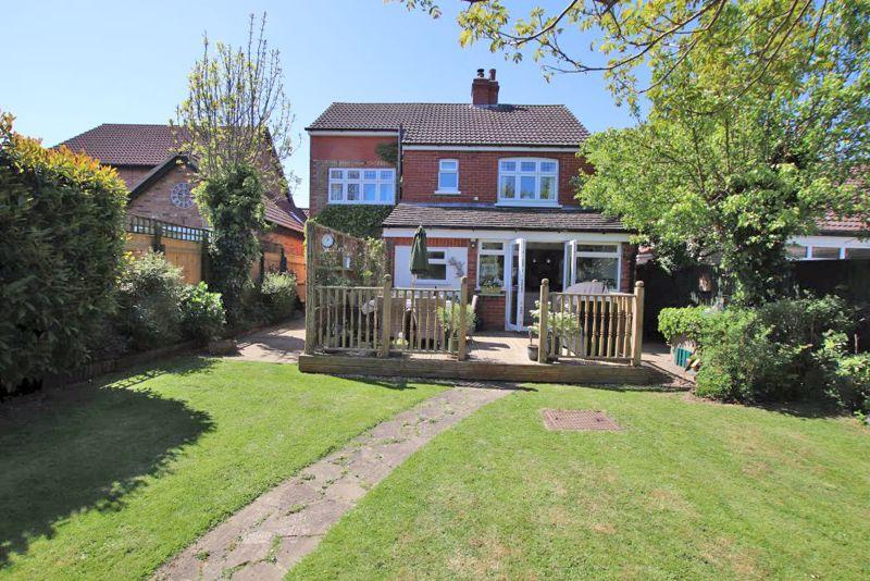 Rear elevation with