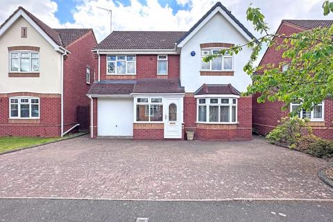 4 bedroom detached house for sale, Grayling Close, Wednesbury