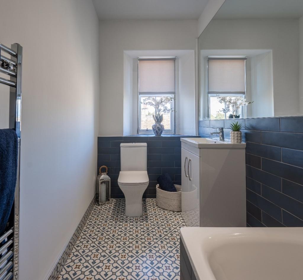 Experience a beautifully designed bathroom suit...