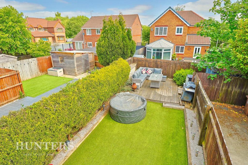 Rear garden
