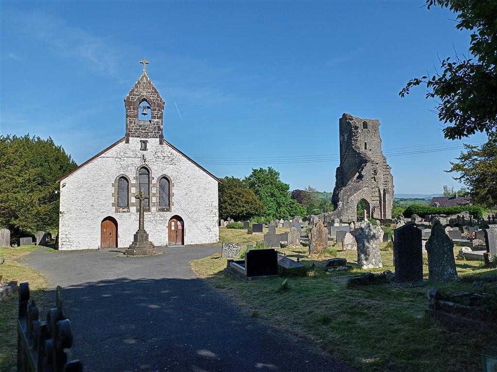 Ruins Of Talley Abbey In Talley Village