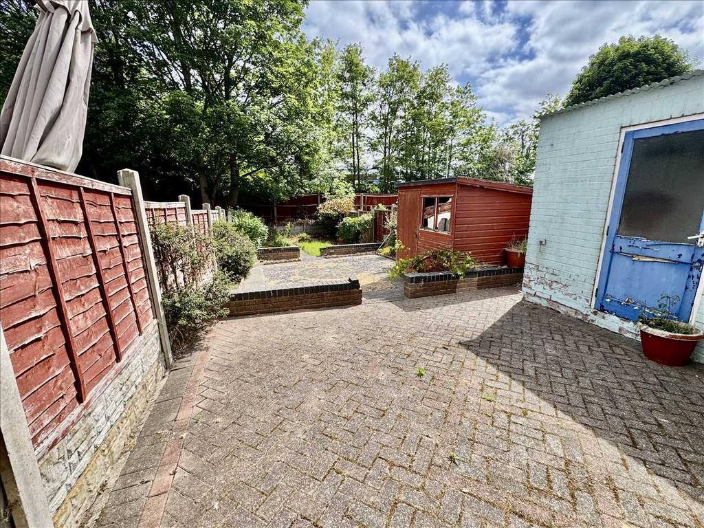 Rear garden