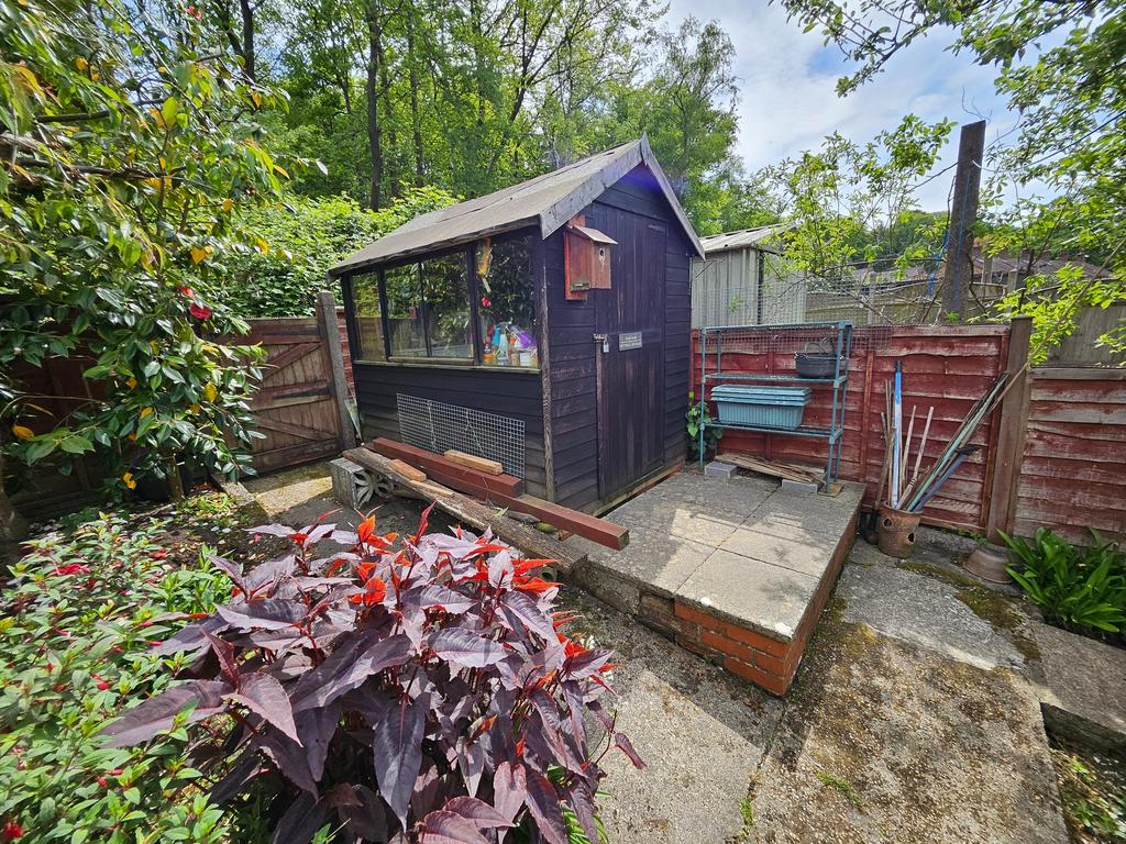 Rear garden