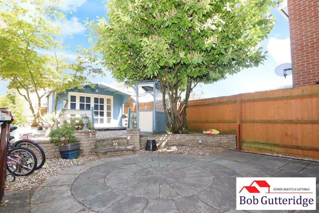 Enclosed rear garden