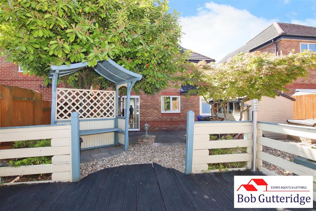 Enclosed rear garden