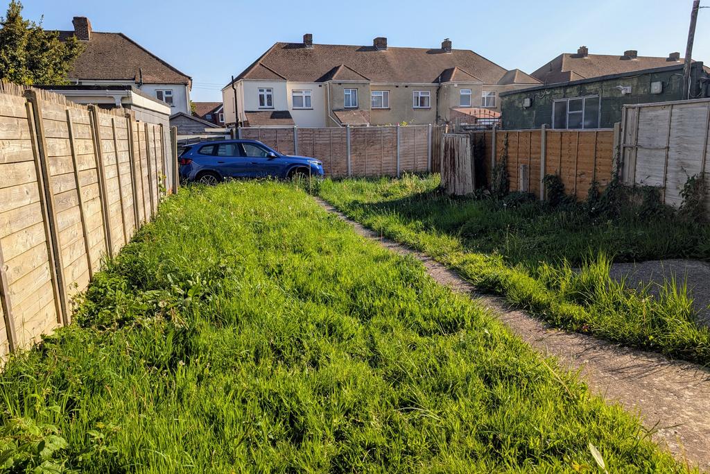 Rear garden