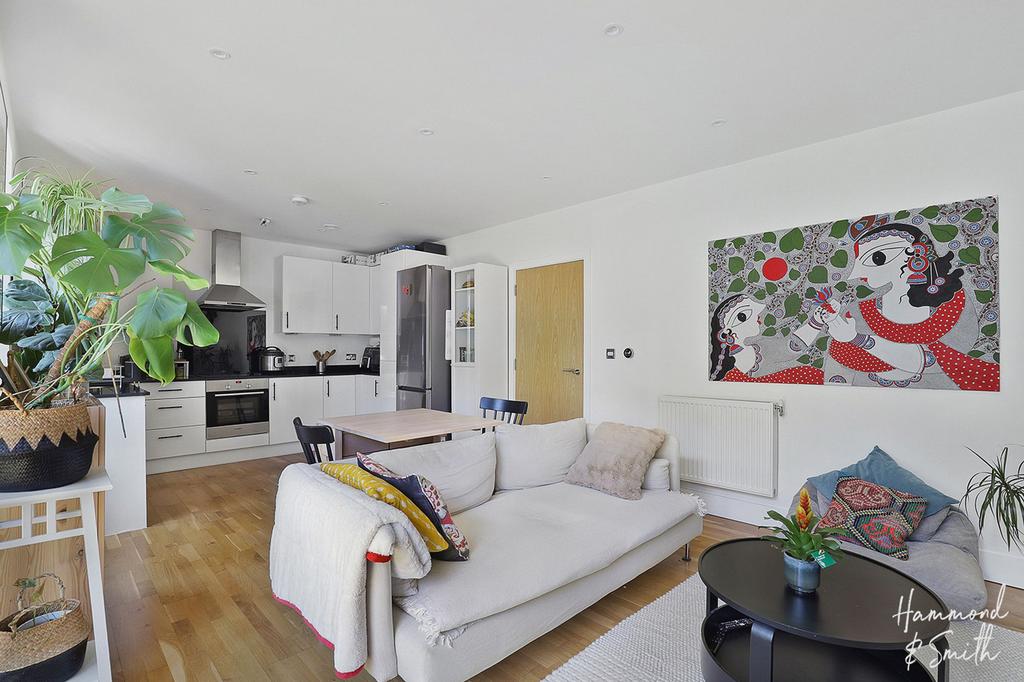 Open plan living area