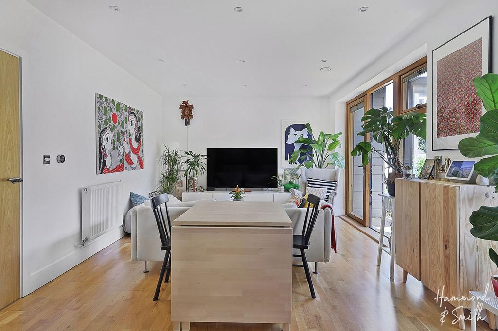 Open plan living area