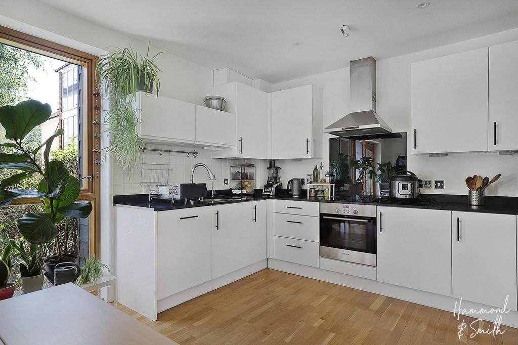 Open plan living area