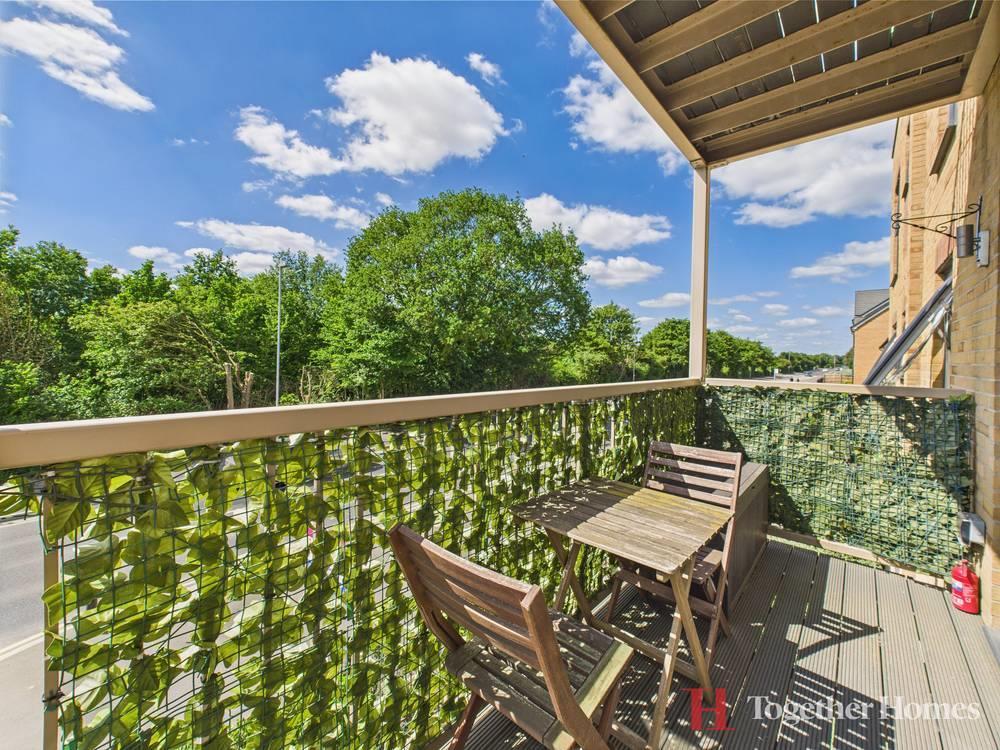 Large balcony