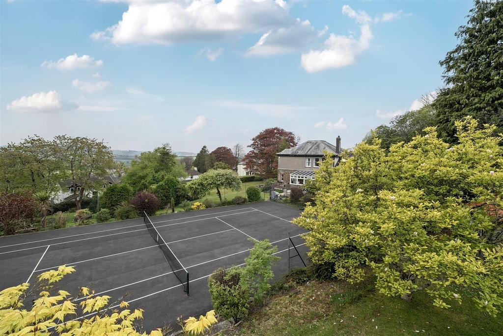 Tennis Court towards House