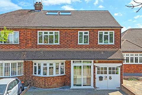 5 bedroom semi-detached house for sale, Millbrook Gardens, Gidea Park, Romford, RM2
