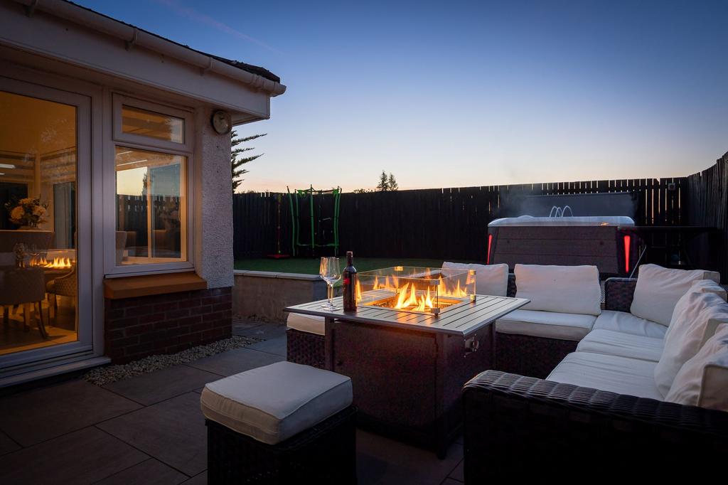 Rear Garden Twilight