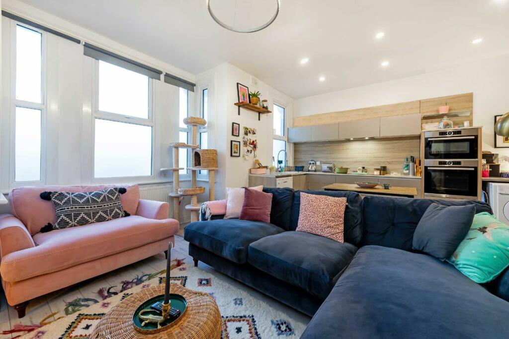 2 bedroom, 1 reception room, first floor converte