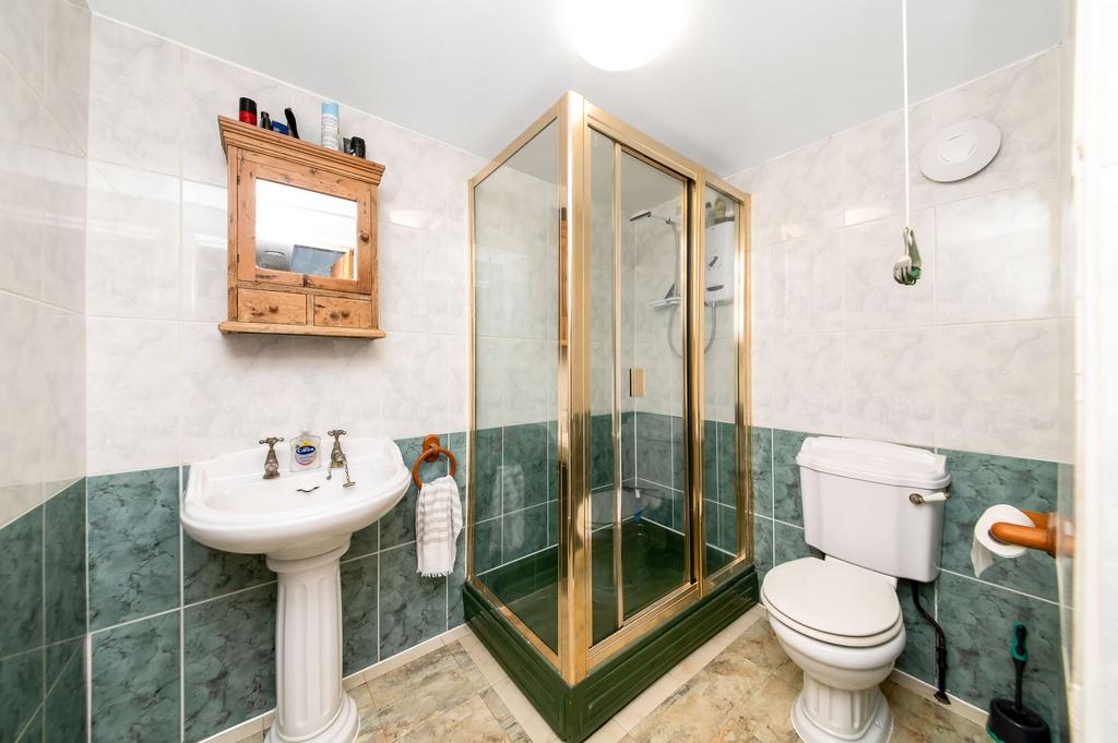 Lower ground floor shower room