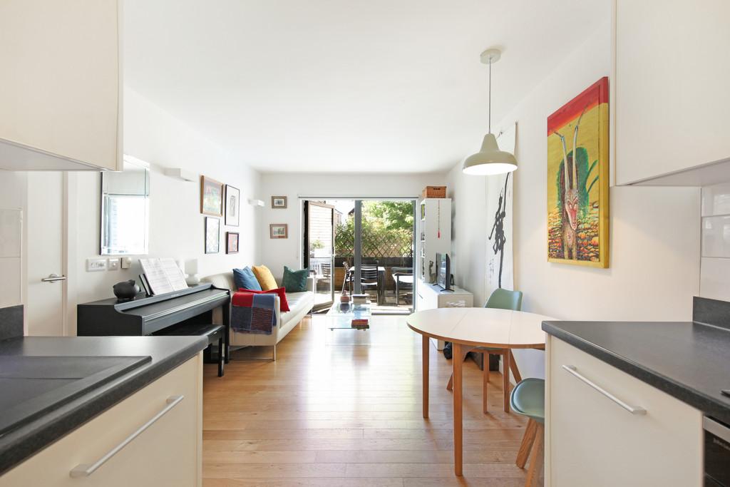 Open plan kitchen / living room