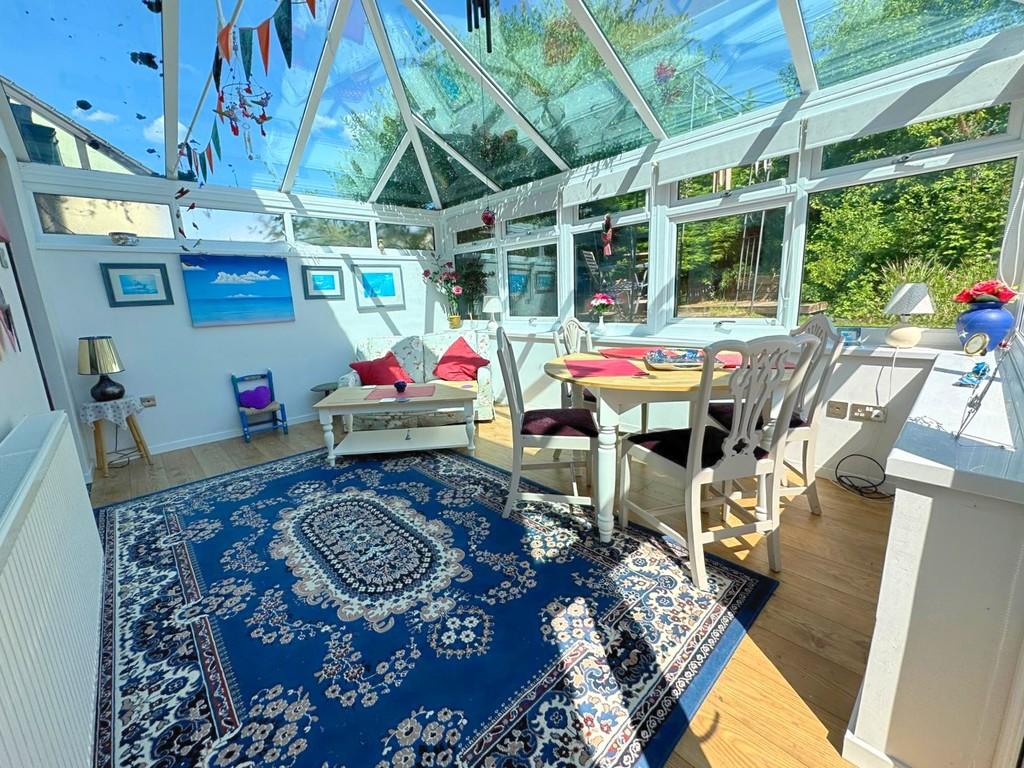 Conservatory from french dorrs