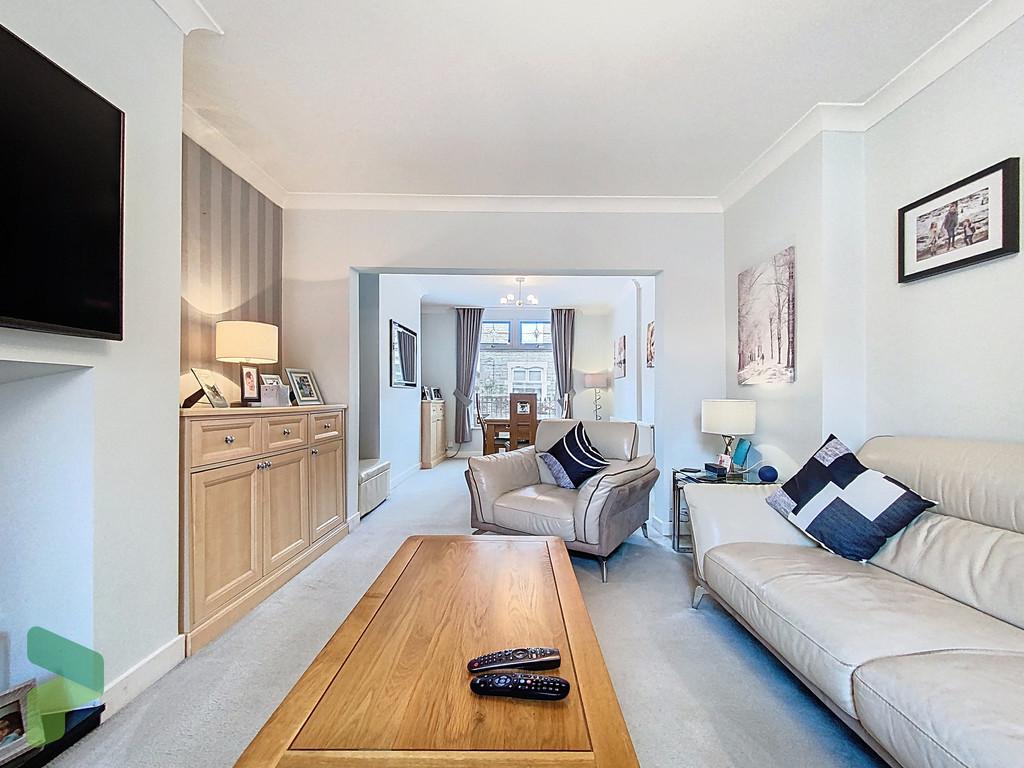 Living Room through to Sitting Room