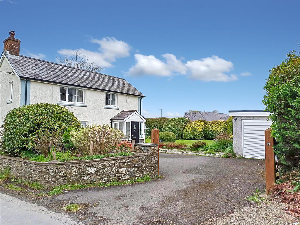 House Entrance And Parking