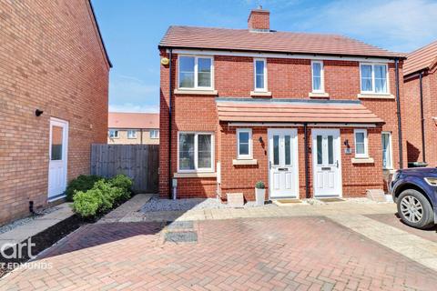 2 bedroom semi-detached house for sale, Double Road, Thurston, Bury St Edmunds
