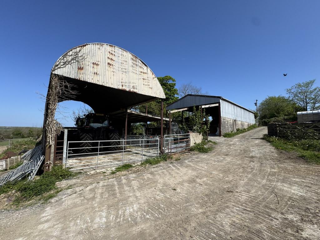 Large steel Hay Barn