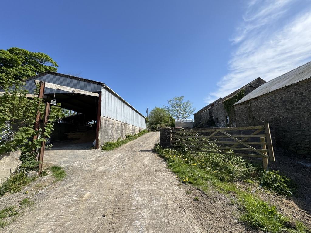 Large steel Hay Barn