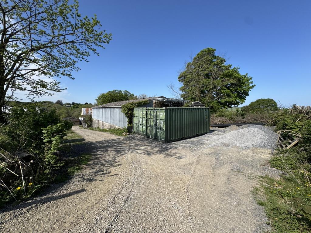 Large steel Hay Barn