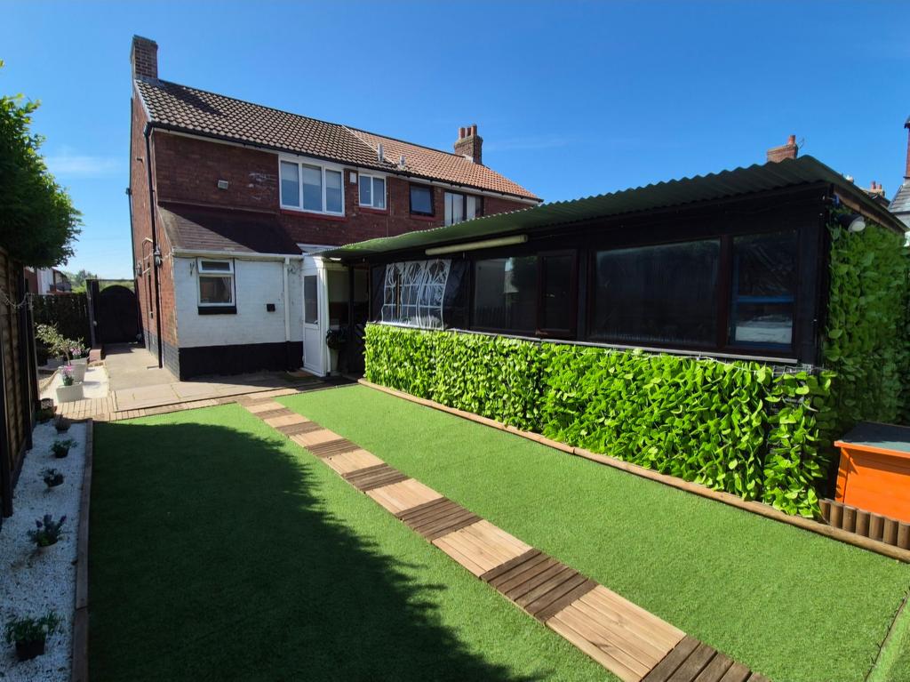 Rear garden
