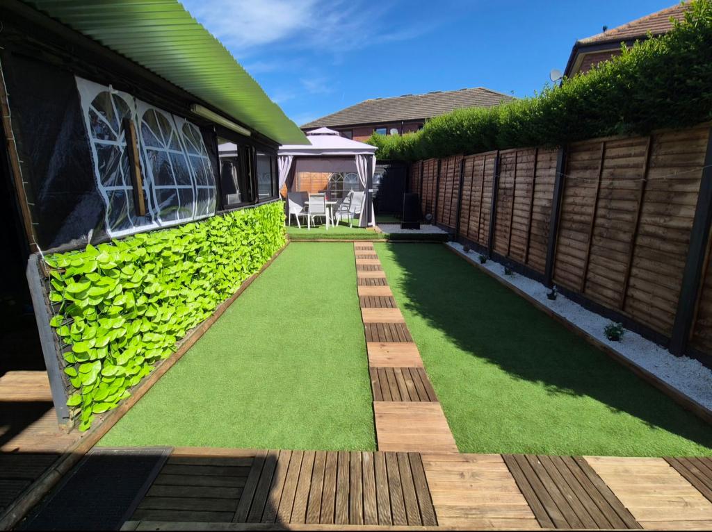 Rear garden