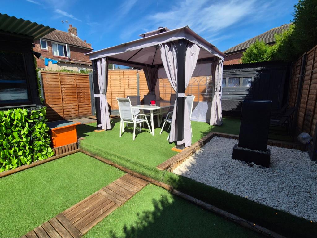 Rear garden