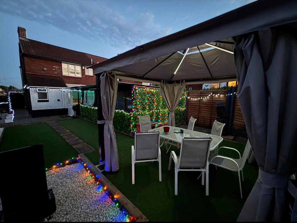 Rear garden