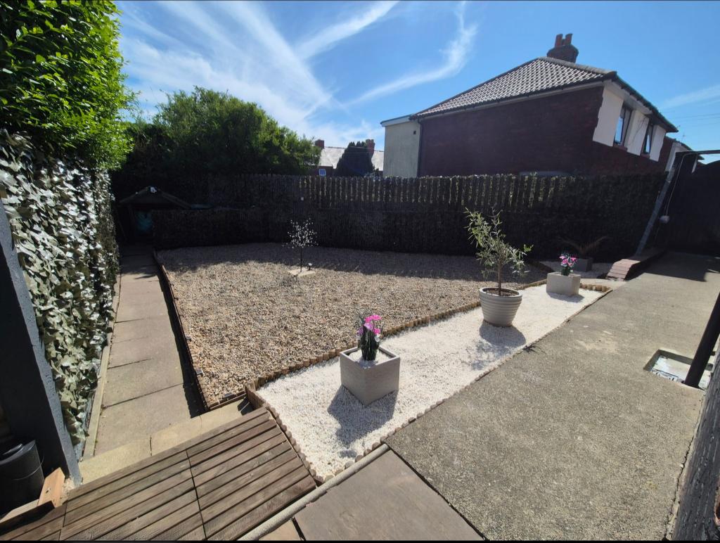 Rear garden
