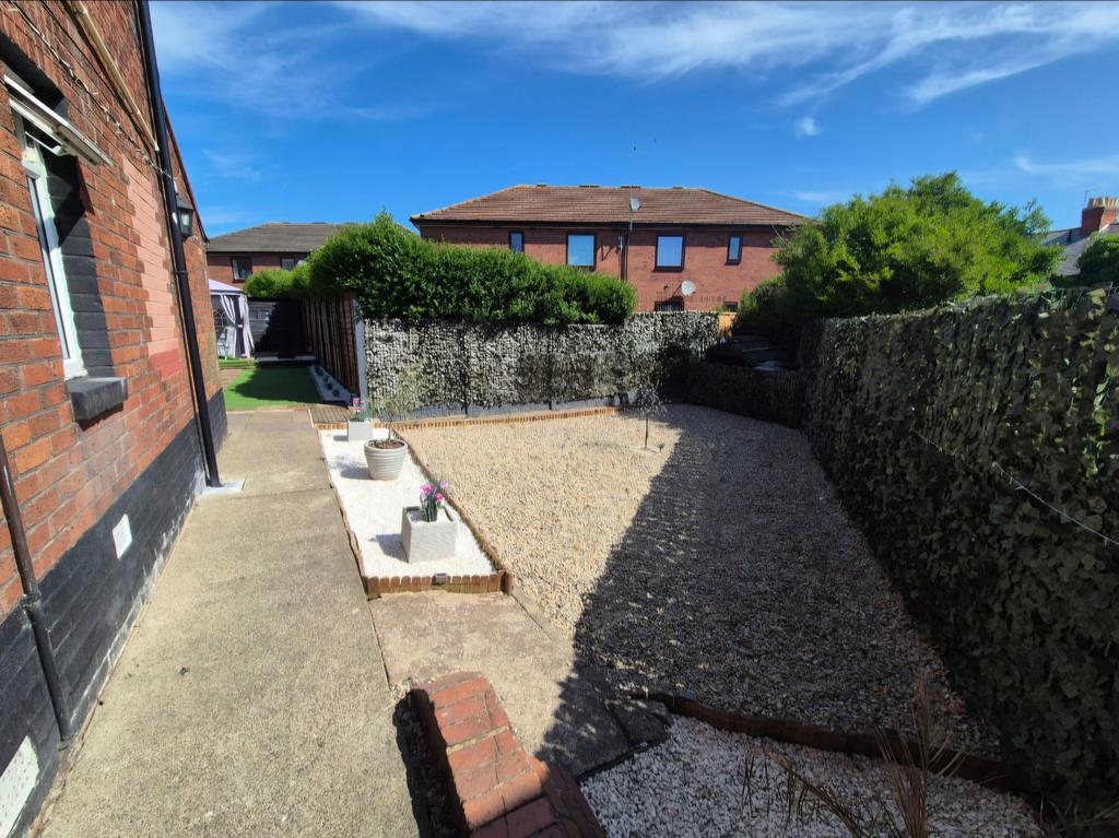 Rear garden
