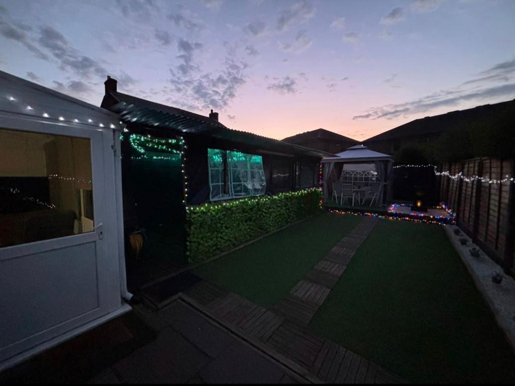 Rear garden