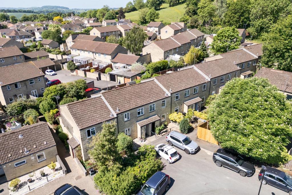 96 Chandler Close, Bath BA1 4 EQ - Aerial-1.jpg