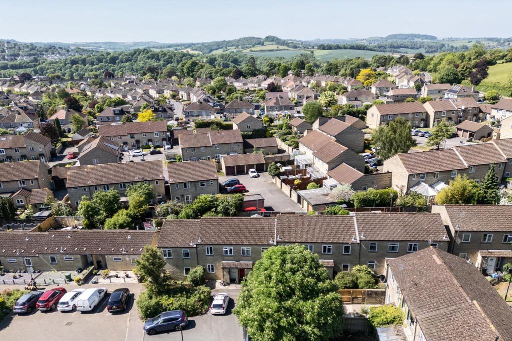 96 Chandler Close, Bath BA1 4 EQ - Aerial-2.jpg