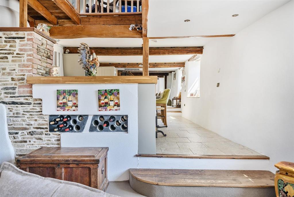 View into Kitchen/Breakfast Room